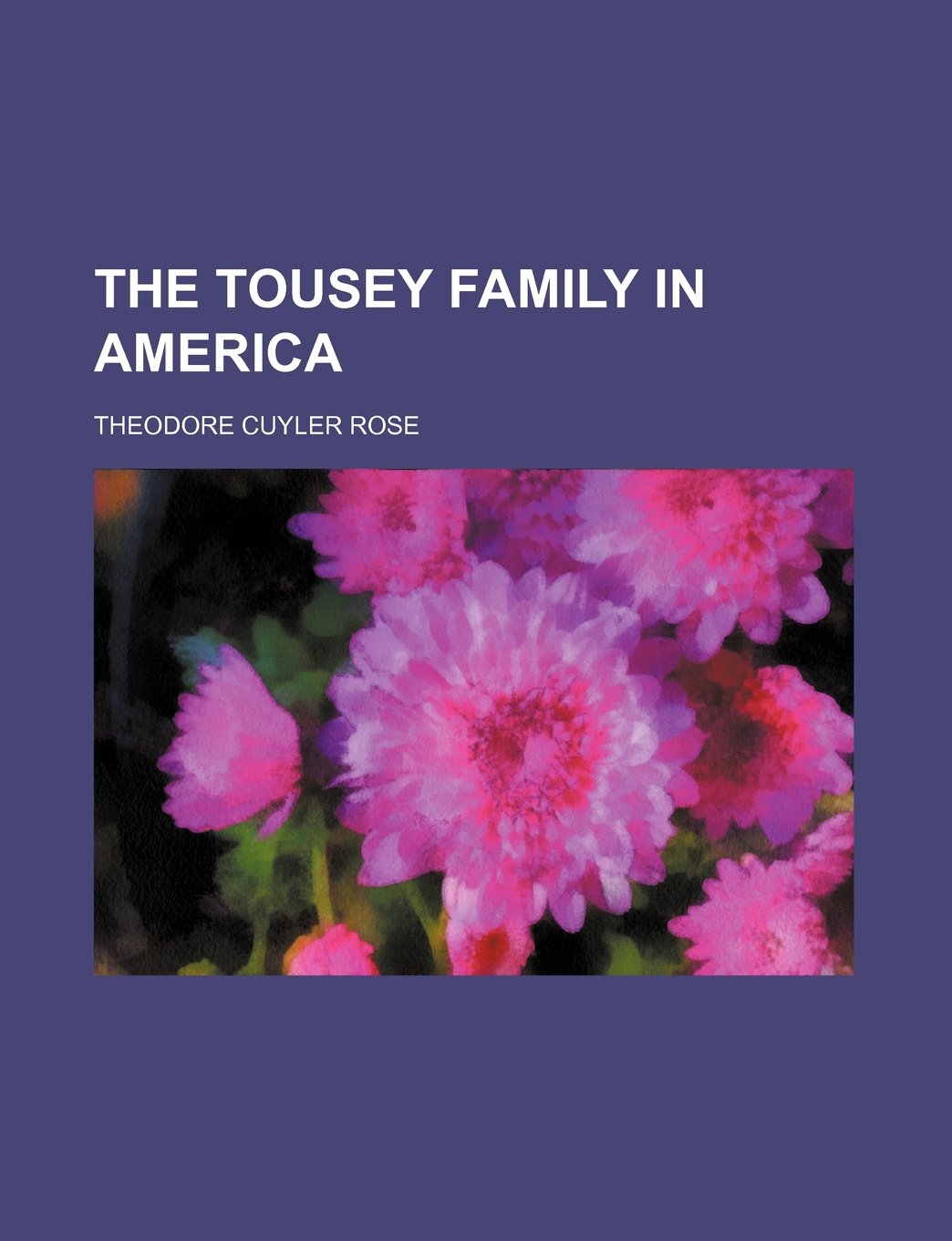 The Tousey Family in America Books