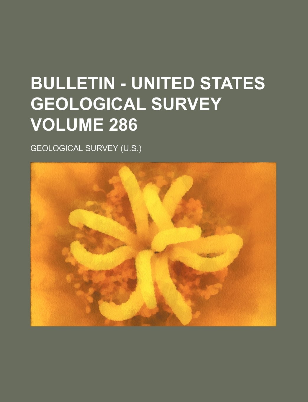 Bulletin - United States Geological Survey Volume 286 Books