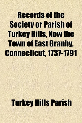 Records of the Society Or Parish of Turk Books