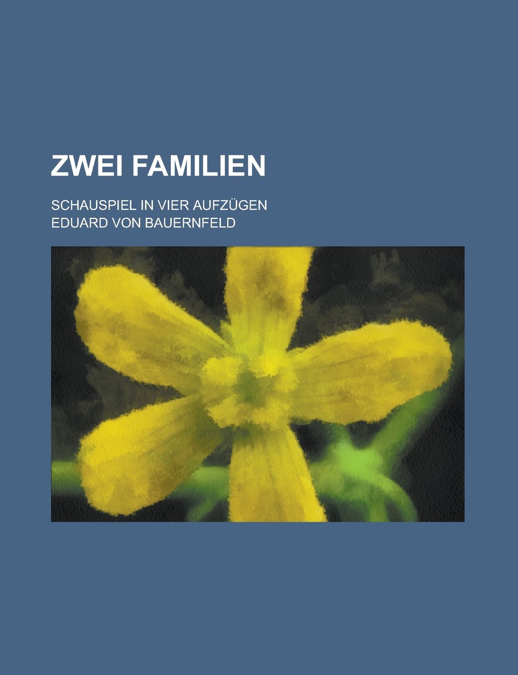 Zwei Familien; Schauspiel in Vier Aufzugen Books