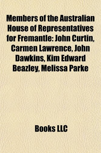 Members of the Australian House of Representatives for Fremantle book