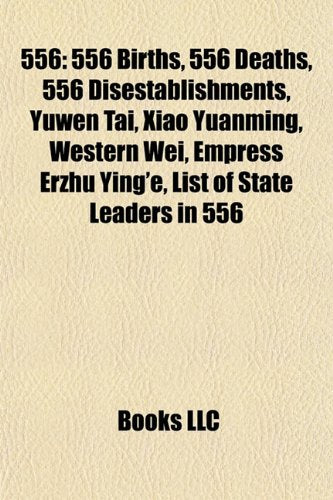 556: List of State Leaders in 556, Books