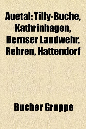 Auetal: Tilly-Buche, Kathrinhagen, Bernser Landwehr, Rehren, Hattendorf Books