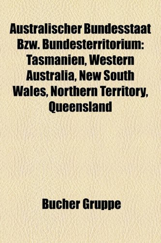 Australischer Bundesstaat Bzw. Bundesterritorium: Tasmanien, Western Australia, New South Wales, Northern Territory, Queensland Books
