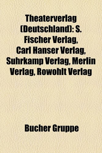 Theaterverlag (Deutschland): S. Fischer book