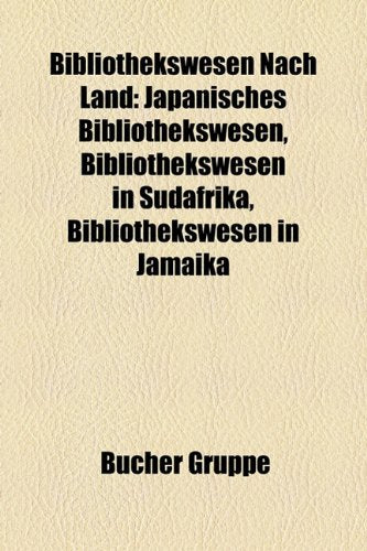 Bibliothekswesen Nach Land book