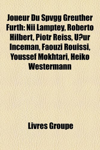 Joueur Du Spvgg Greuther Frth: Nii Lamp book