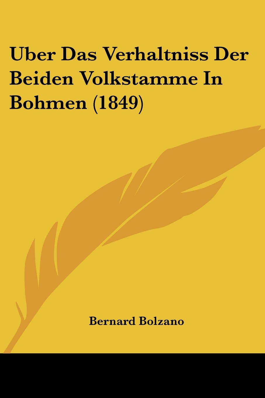 Uber Das Verhaltniss Der Beiden Volkstamme In Bohmen (1849) Contemporary literature