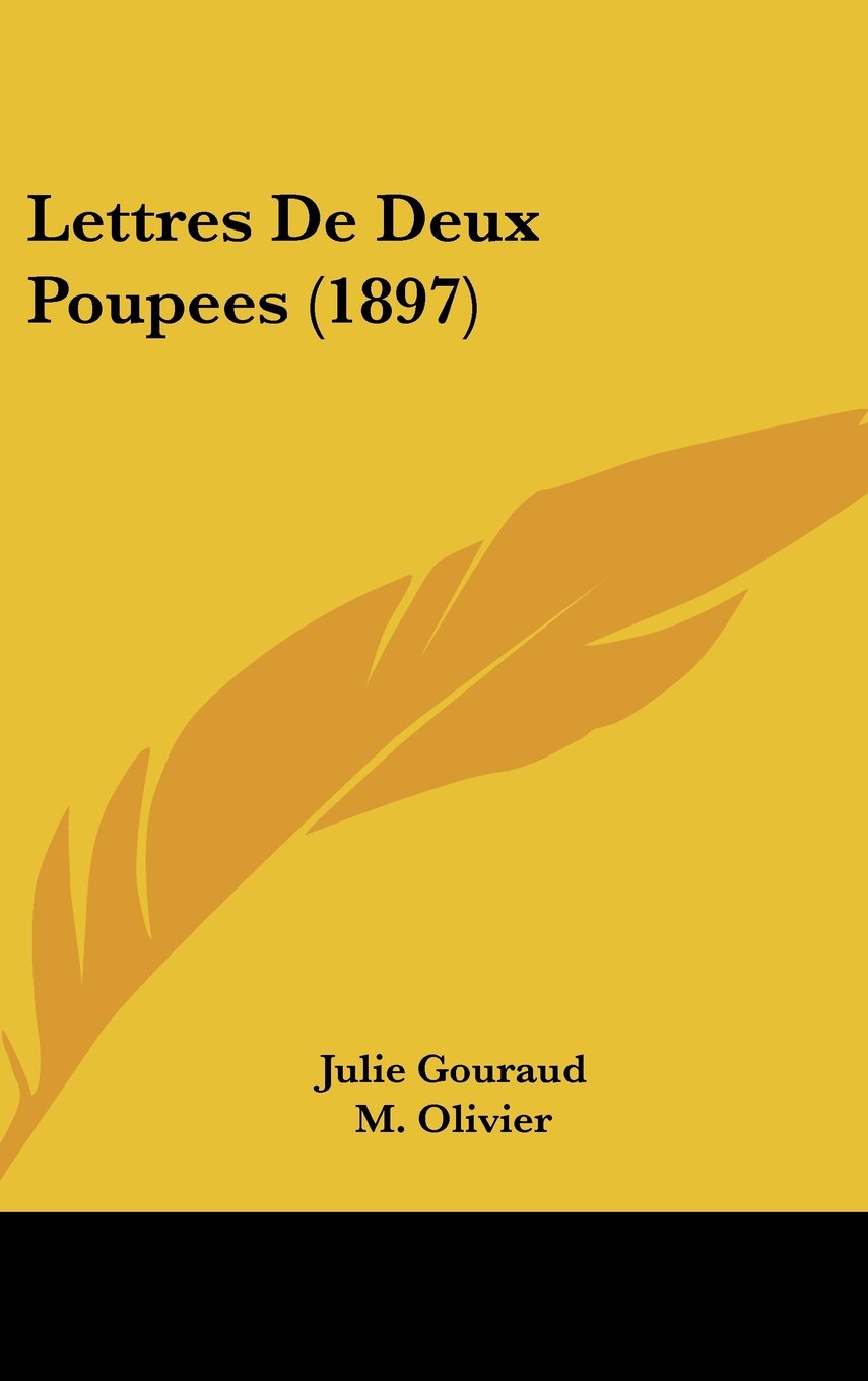 Lettres De Deux Poupees (1897) Contemporary literature