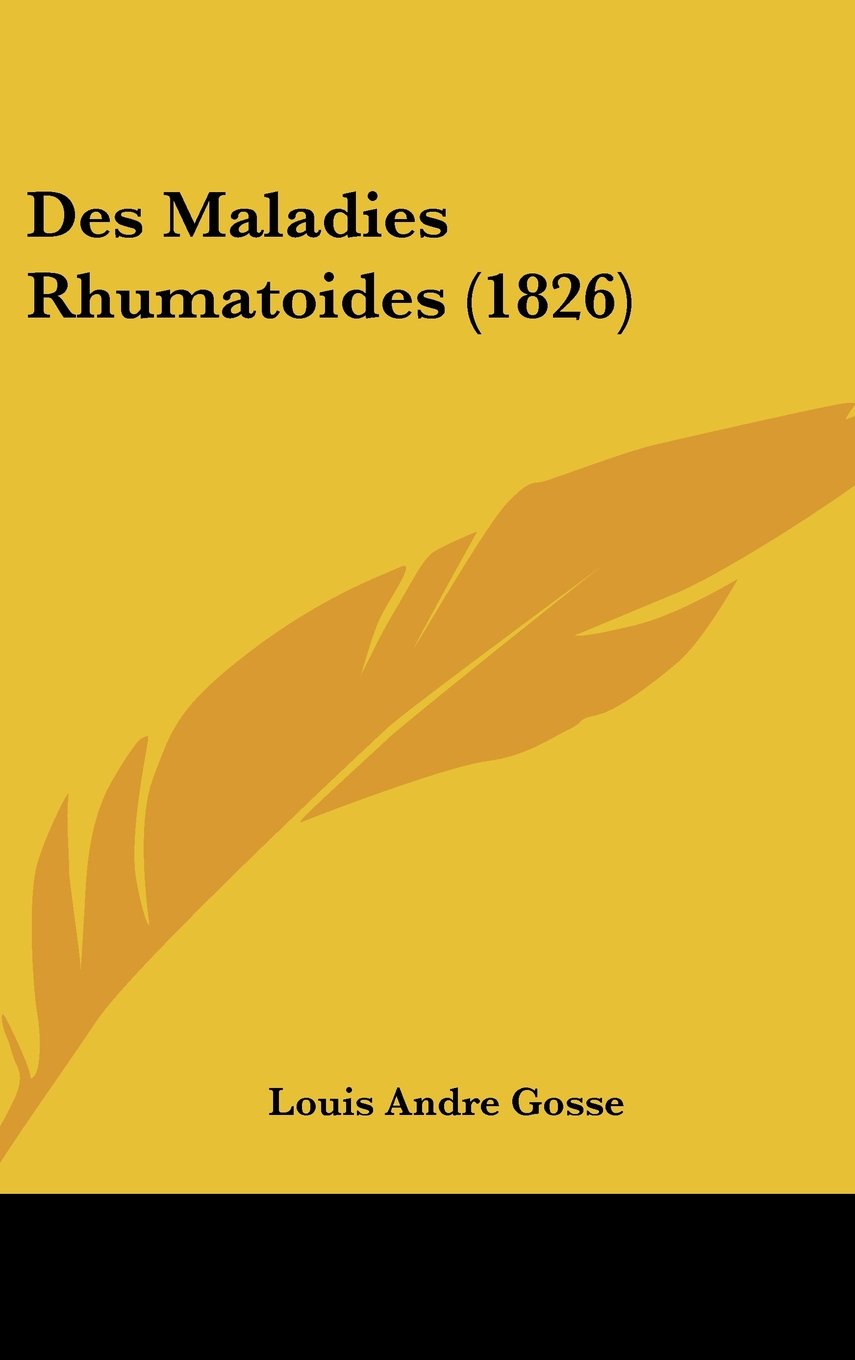 Des Maladies Rhumatoides (1826) Books