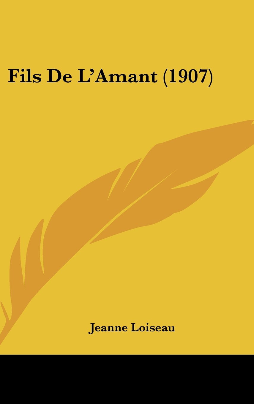 Fils De L'Amant (1907) Books