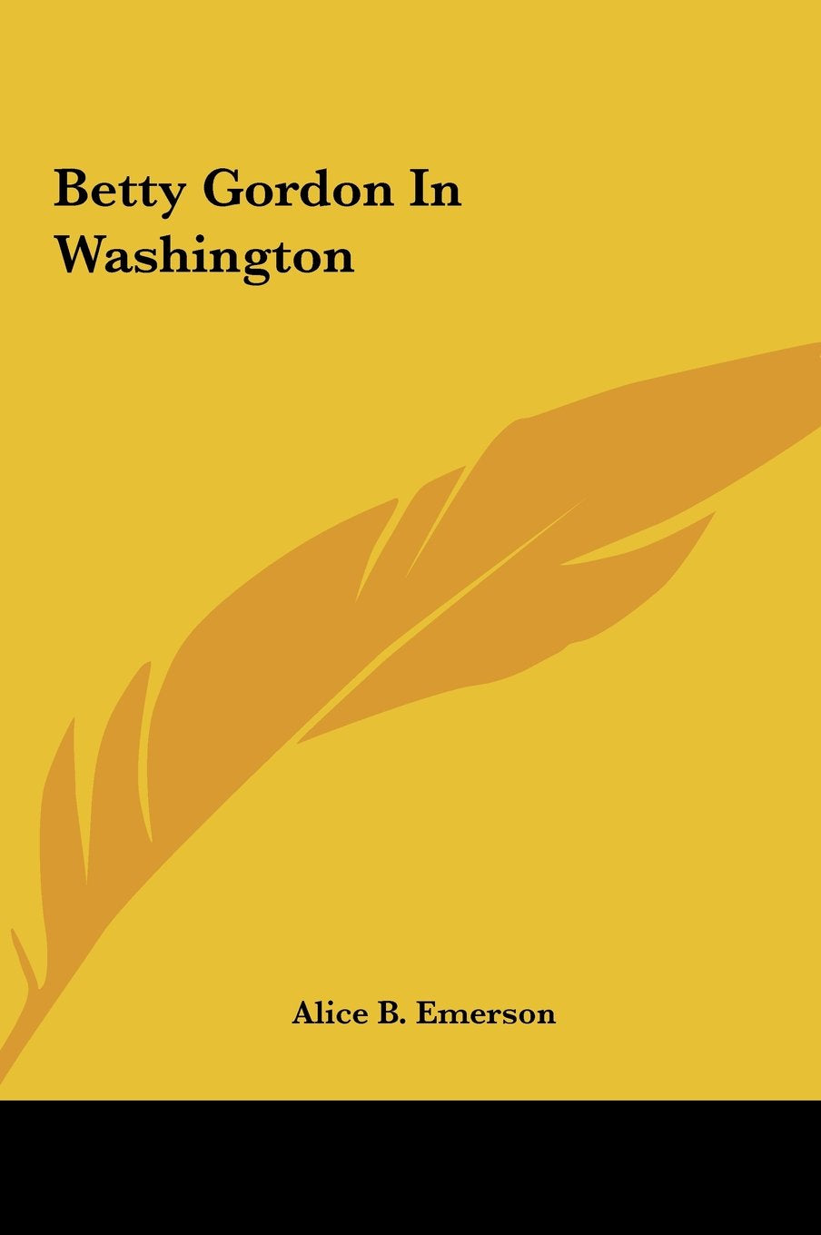 Betty Gordon in Washington Contemporary literature
