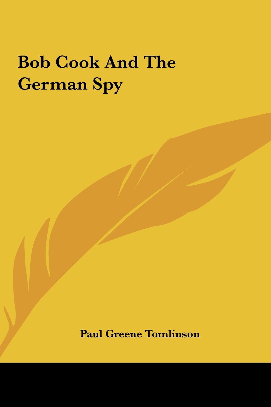 Bob Cook and the German Spy Contemporary literature