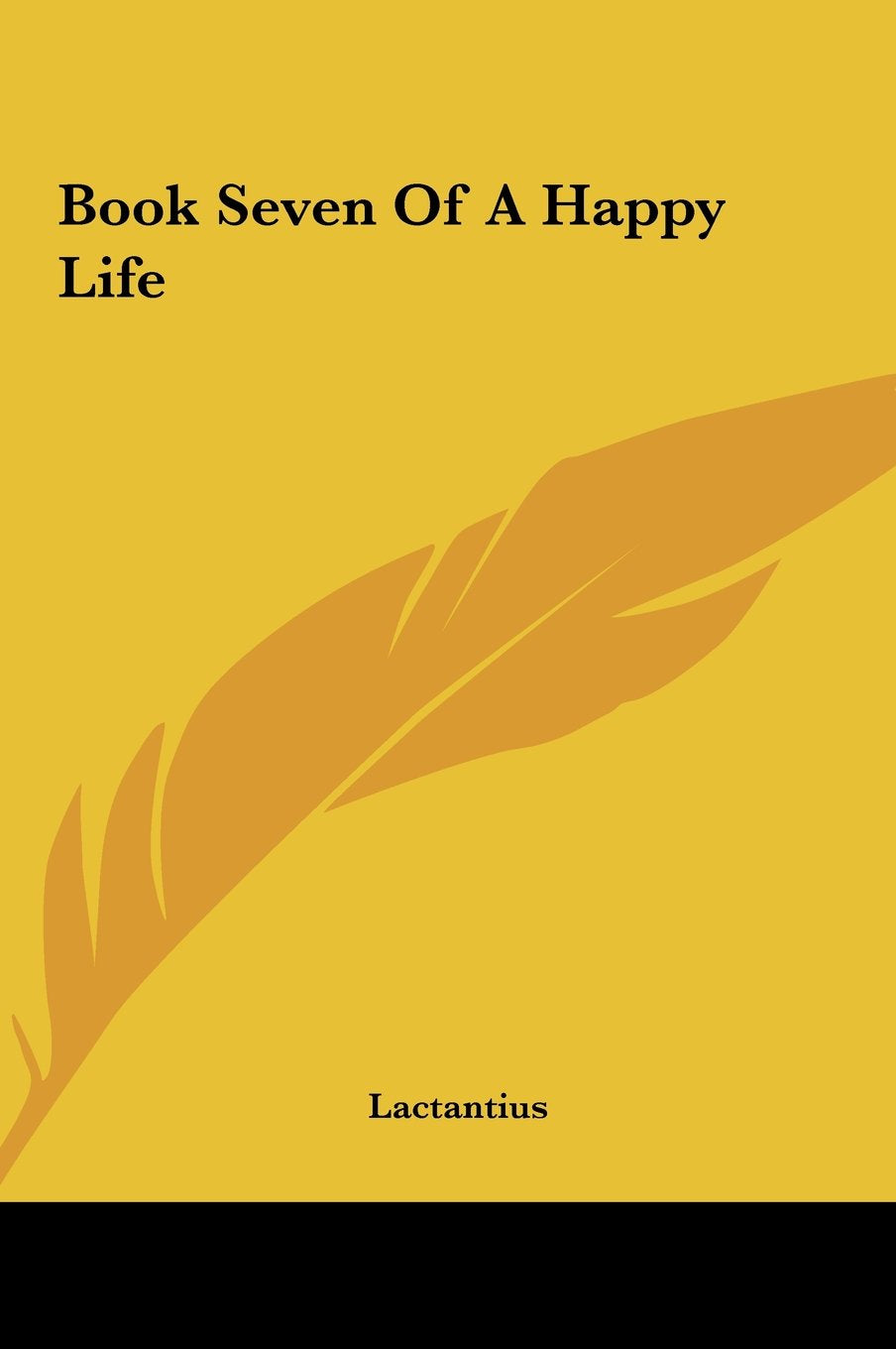 Book Seven Of A Happy Life Religion & Esotericism