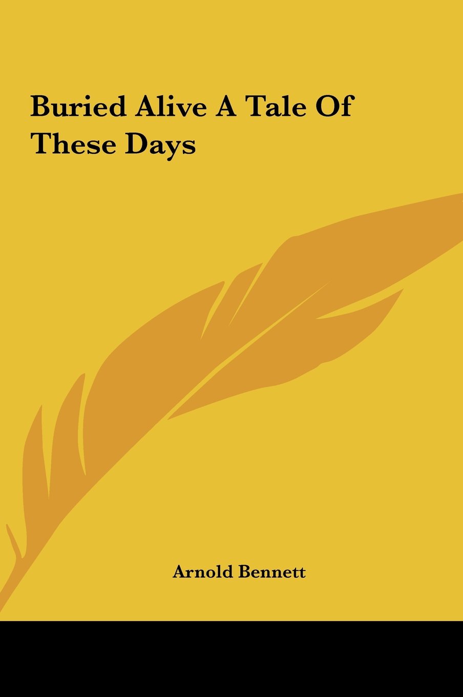Buried Alive a Tale of These Days Contemporary literature