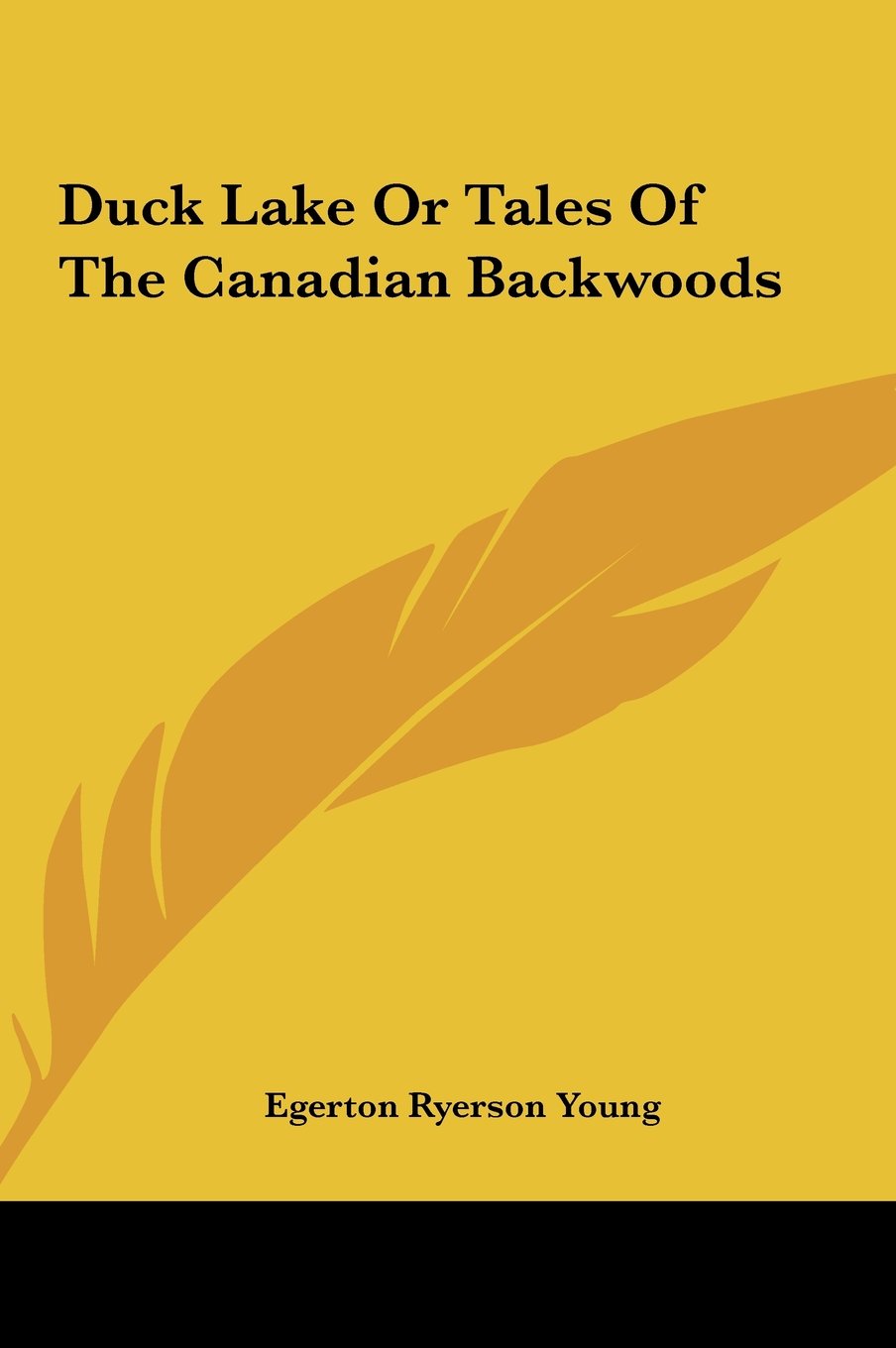 Duck Lake Or Tales Of The Canadian Backwoods Contemporary literature
