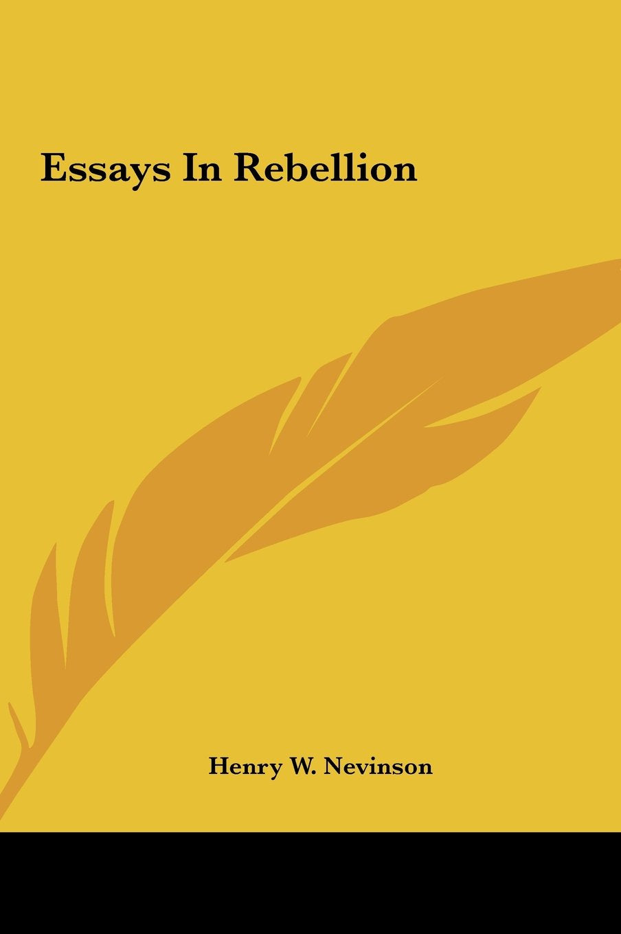 Essays In Rebellion Essays & Short Stories