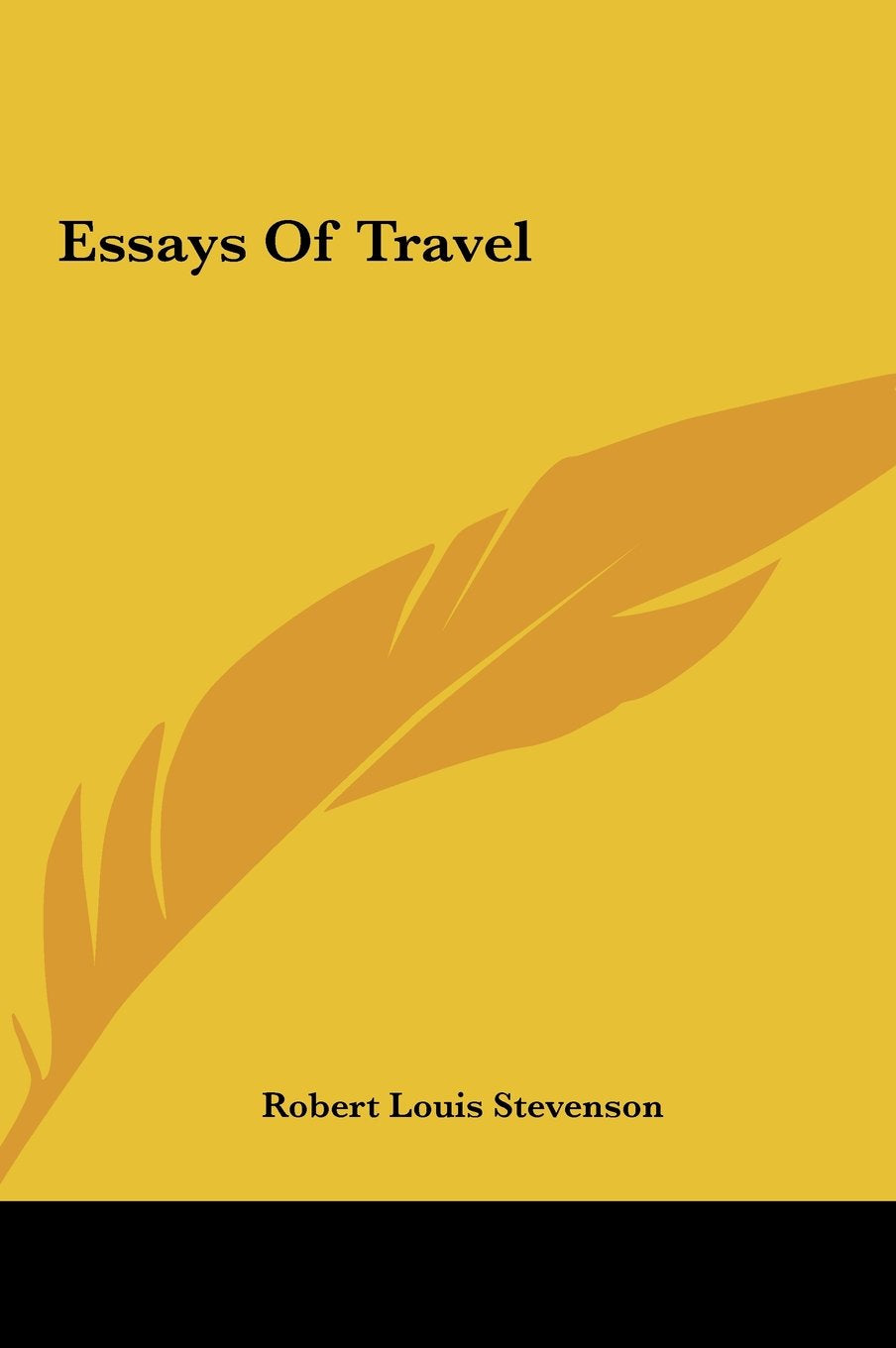 Essays Of Travel Travel