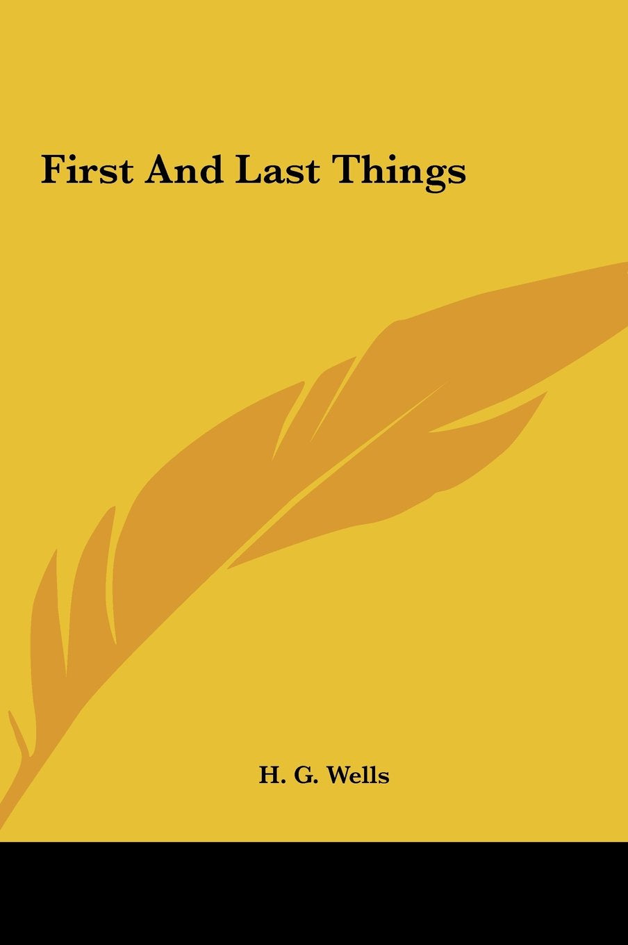 Product Image: First and Last Things