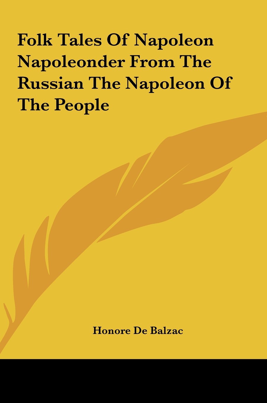 Folk Tales Of Napoleon Napoleonder From The Russian The Napoleon Of The People Social Sciences