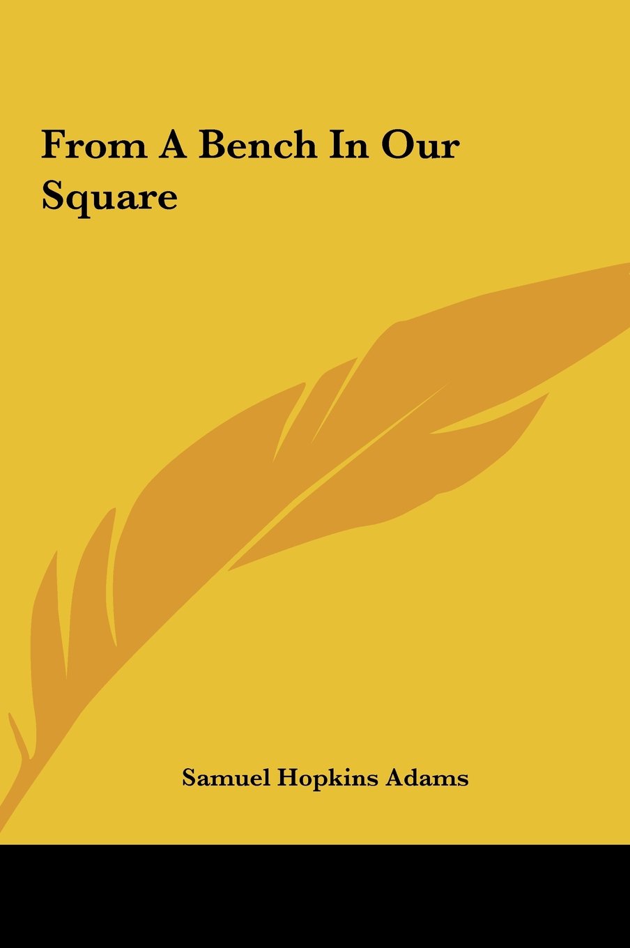 Product Image: From a Bench in Our Square