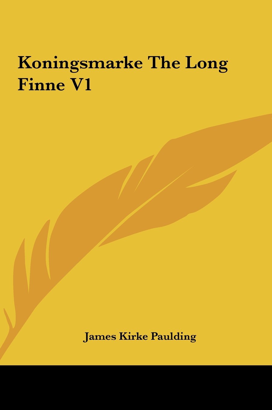 Koningsmarke The Long Finne V1 Books