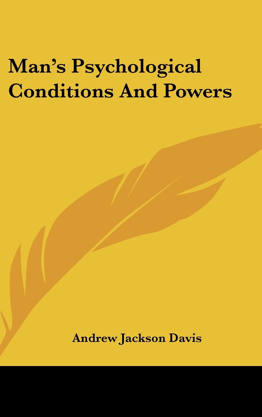 Product Image: Man's Psychological Conditions And Powers