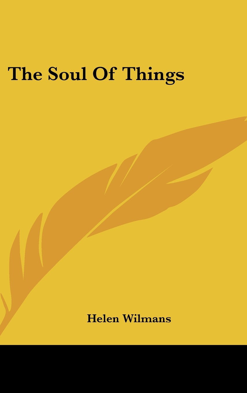 The Soul Of Things Religion & Esotericism