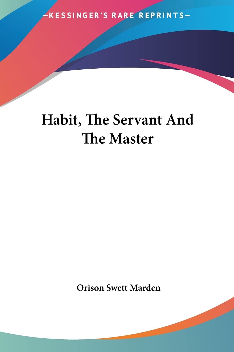 Habit, The Servant And The Master Contemporary literature