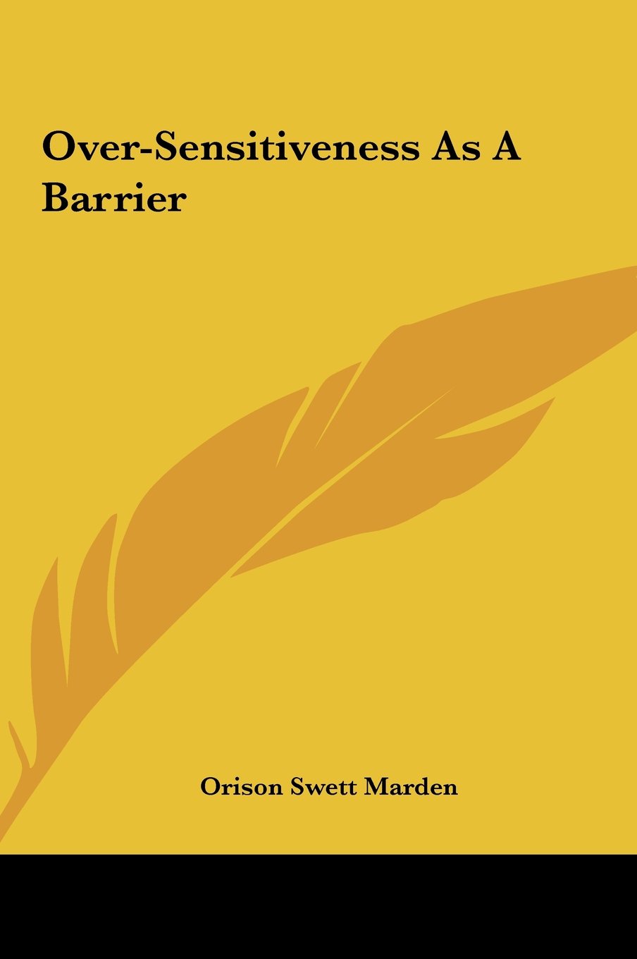 Over-Sensitiveness As A Barrier Lifestyle