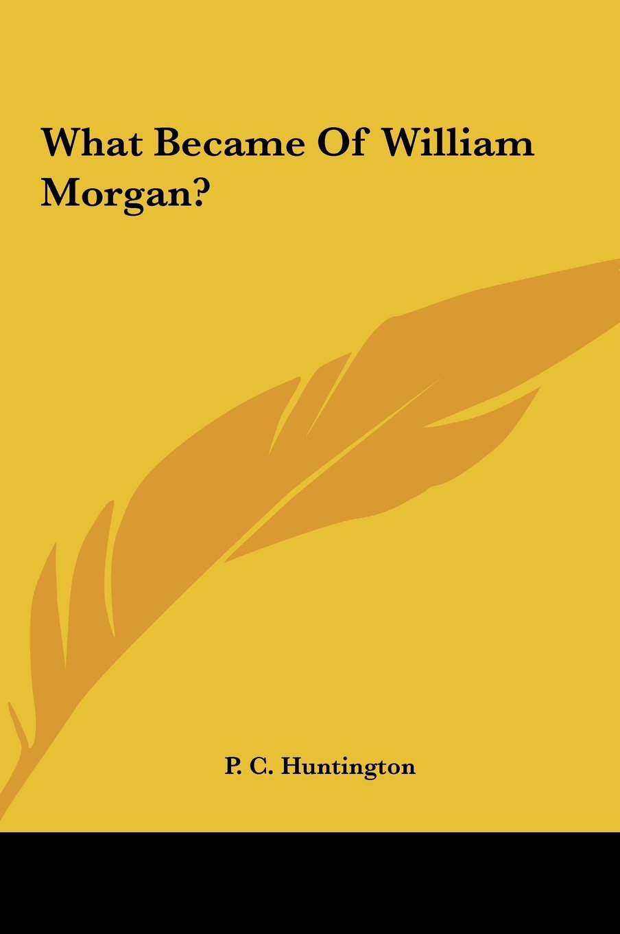 What Became Of William Morgan? Computer Science