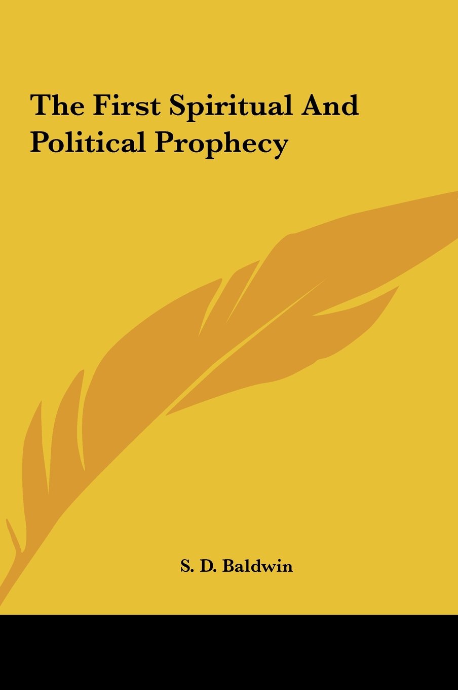 The First Spiritual And Political Prophecy Religion & Esotericism