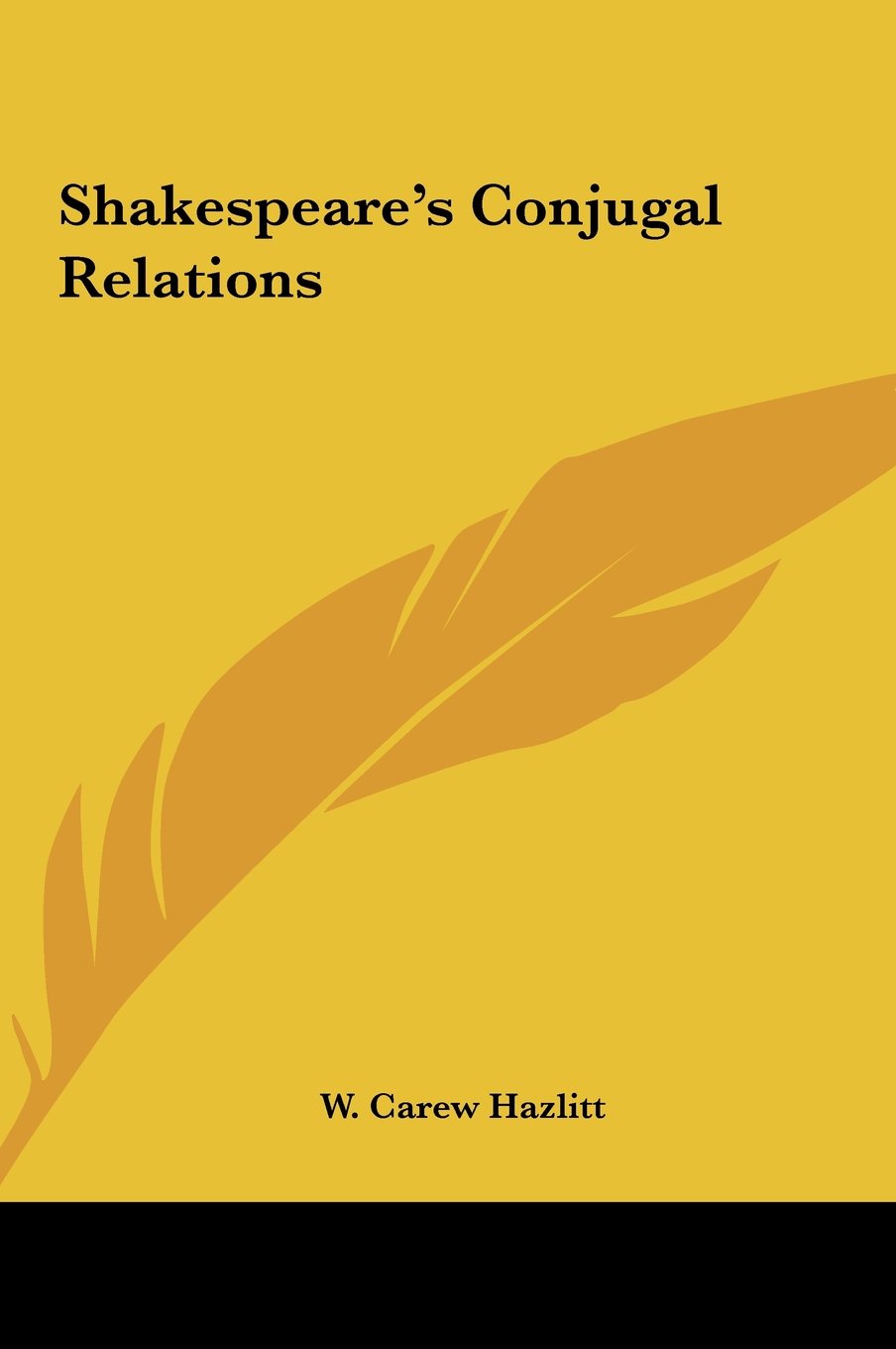 Shakespeare's Conjugal Relations Contemporary literature