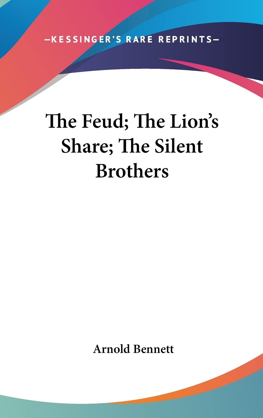The Feud; The Lion's Share; The Silent Brothers Computer Science