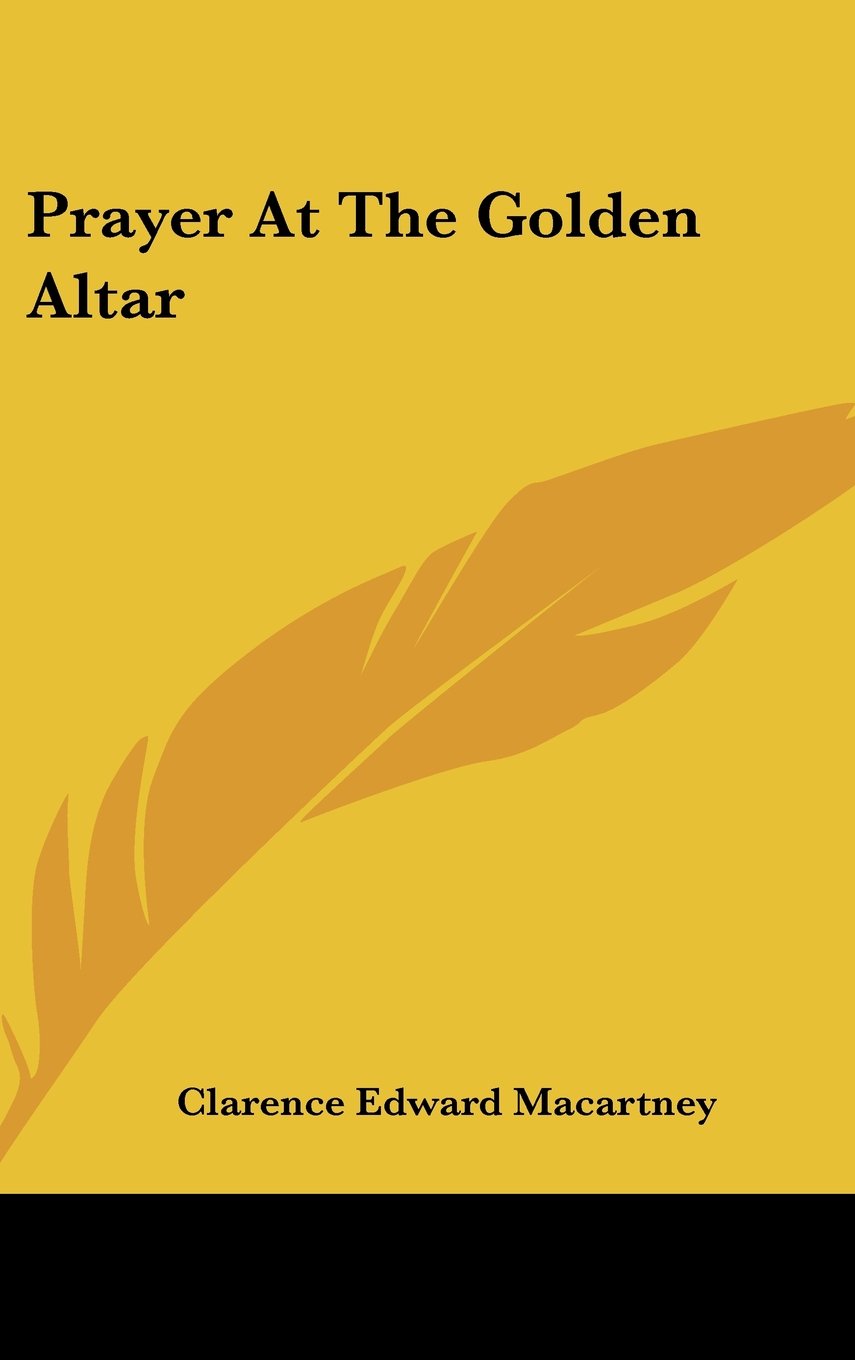 Prayer At The Golden Altar Books