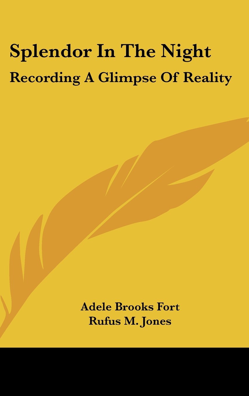 Splendor In The Night: Recording A Glimpse Of Reality Books