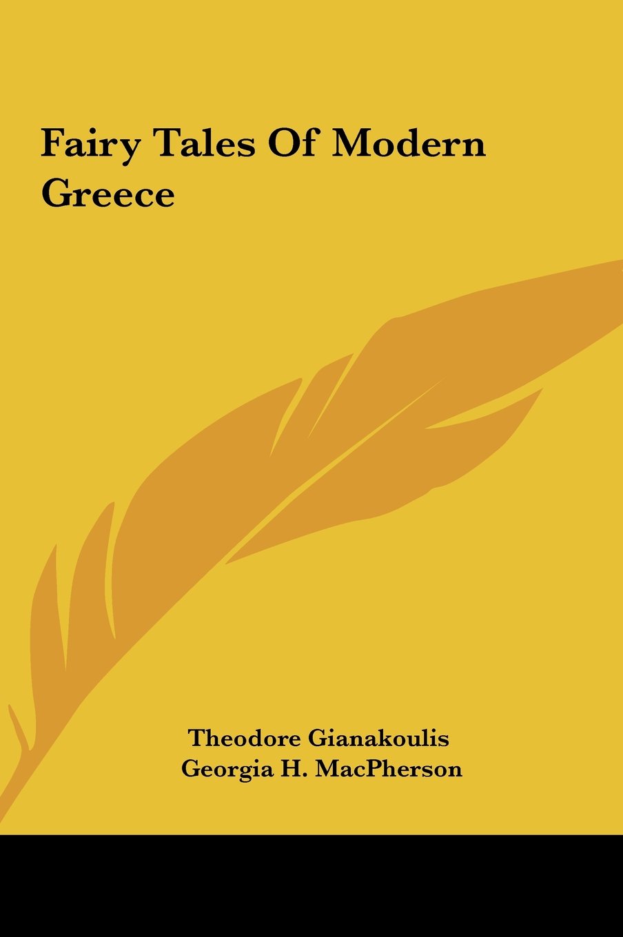 Fairy Tales Of Modern Greece Books