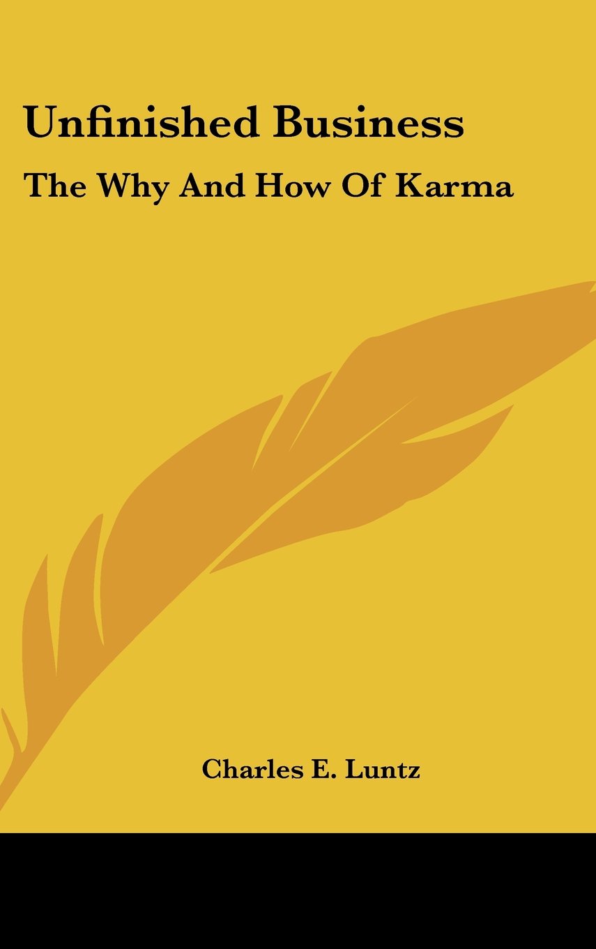 Unfinished Business: The Why And How Of Karma Books