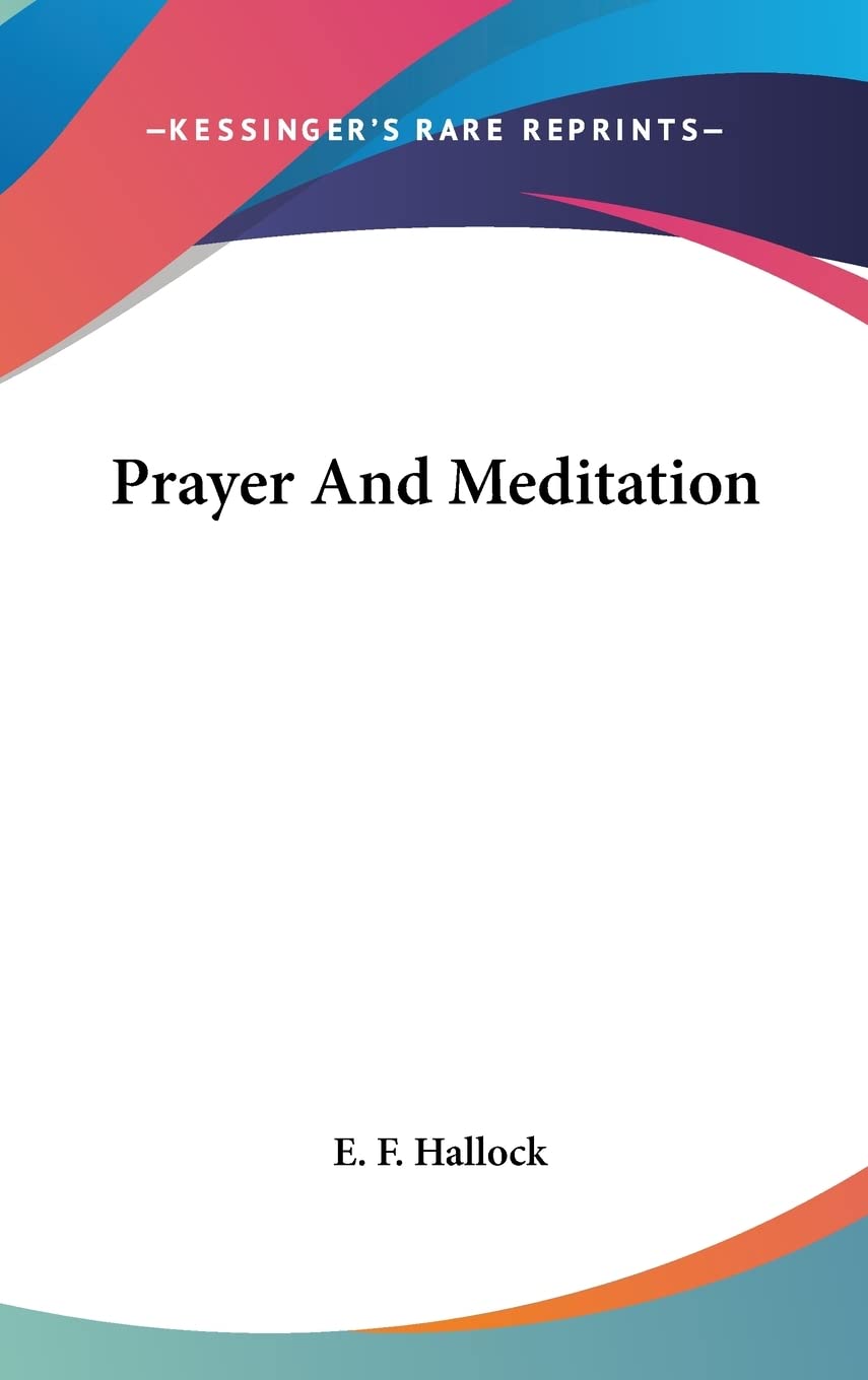 Product Image: Prayer And Meditation
