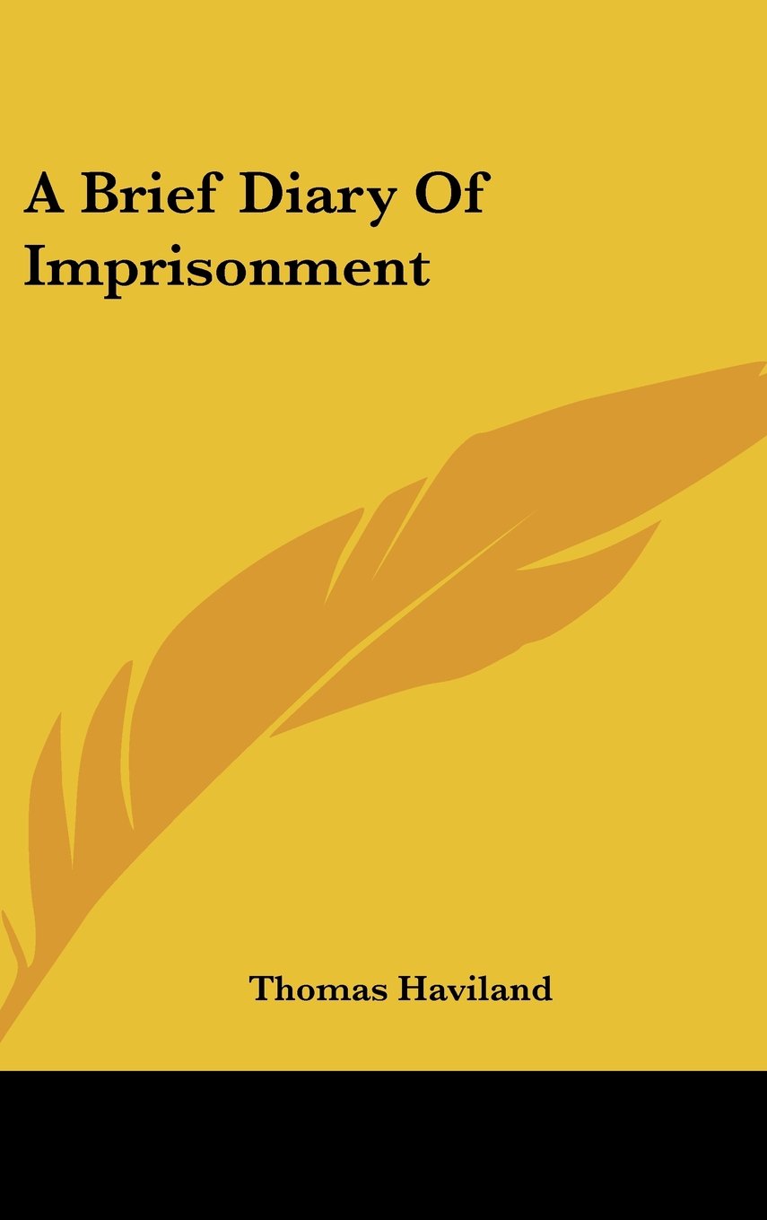 Product Image: A Brief Diary Of Imprisonment