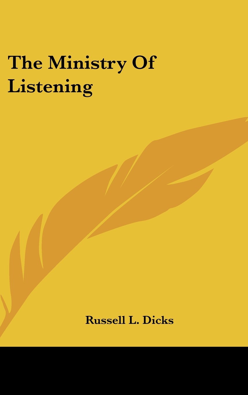 The Ministry Of Listening Books