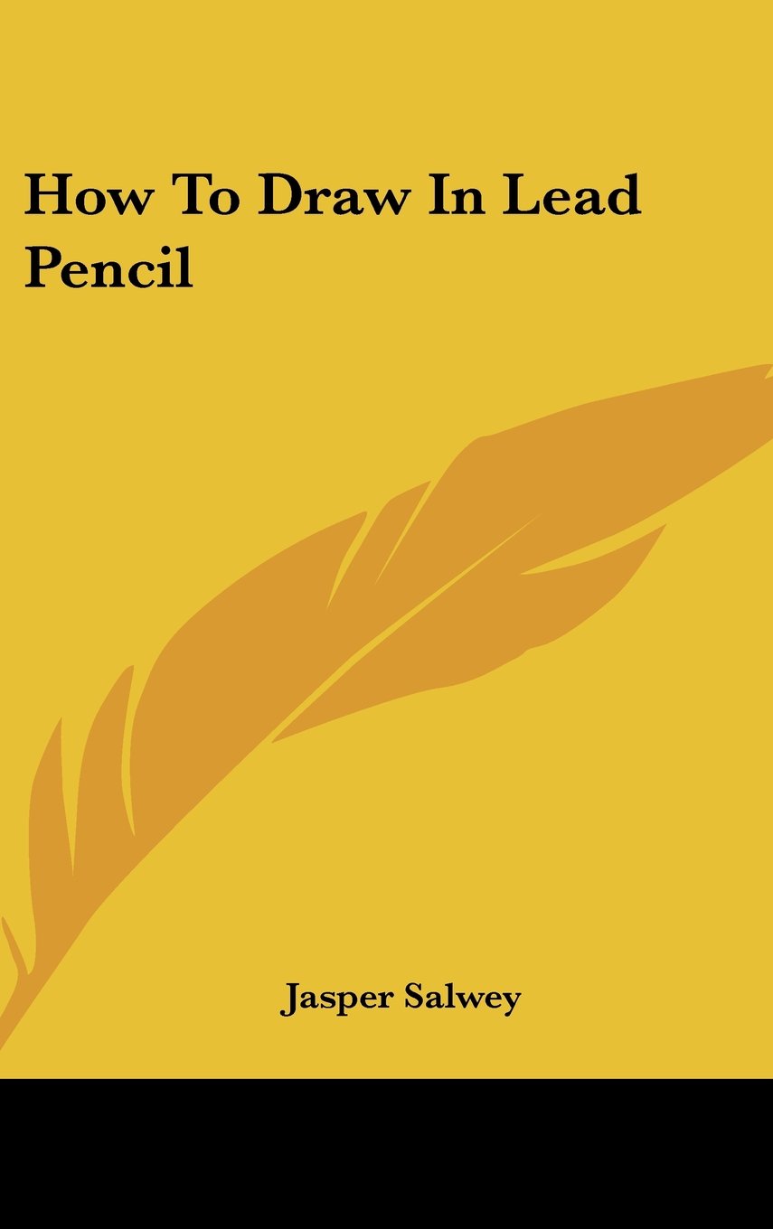 How To Draw In Lead Pencil Books