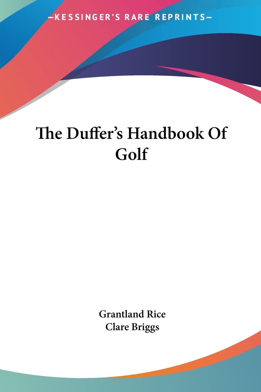 The Duffer's Handbook Of Golf Contemporary literature