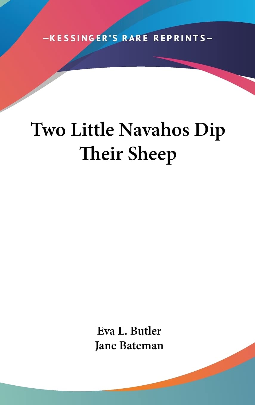 Two Little Navahos Dip Their Sheep Books