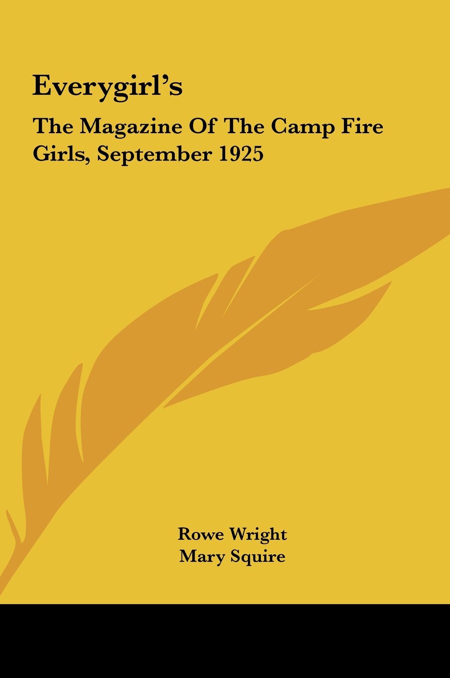 Everygirl's: The Magazine Of The Camp Fire Girls, September 1925 Books