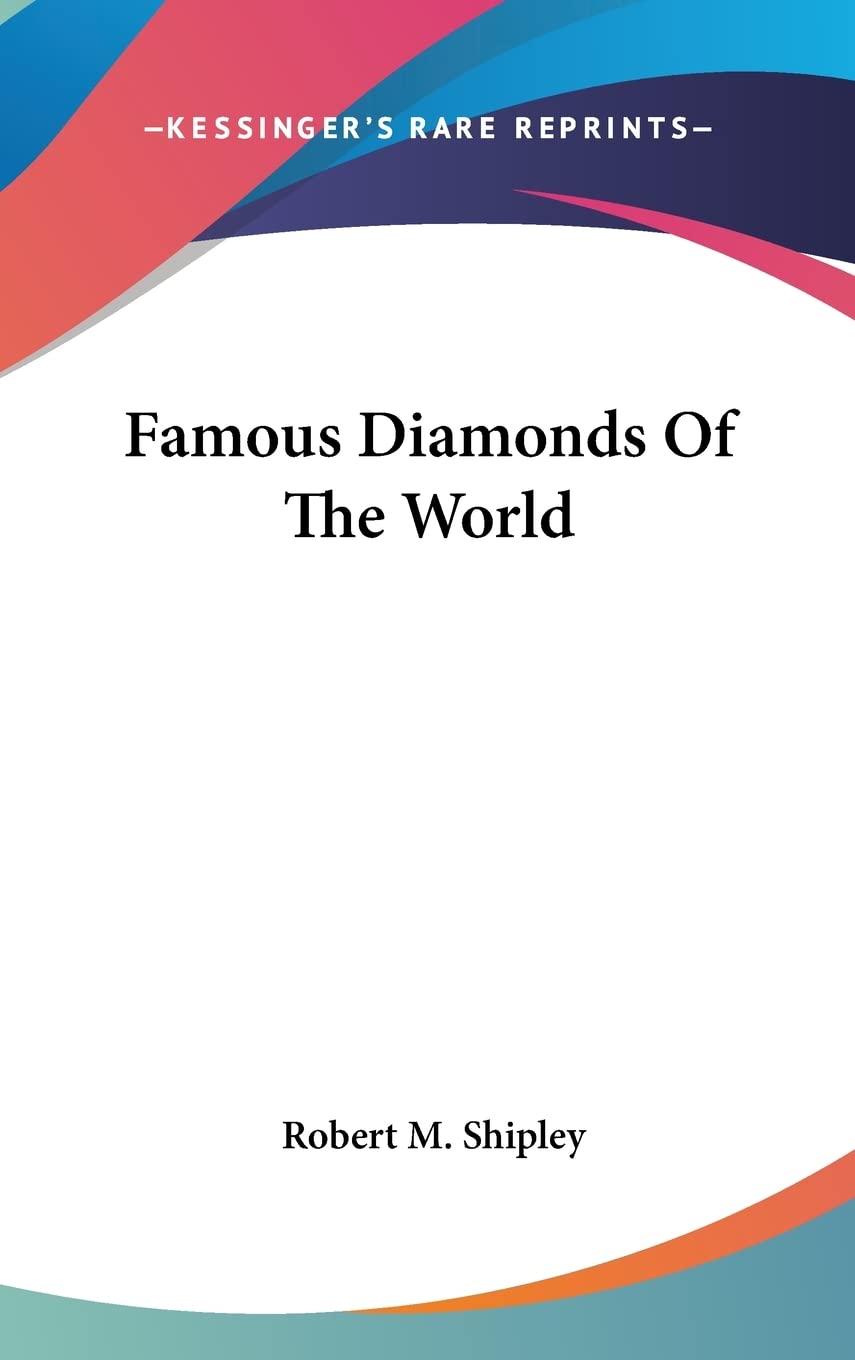 Famous Diamonds Of The World Art & Literature