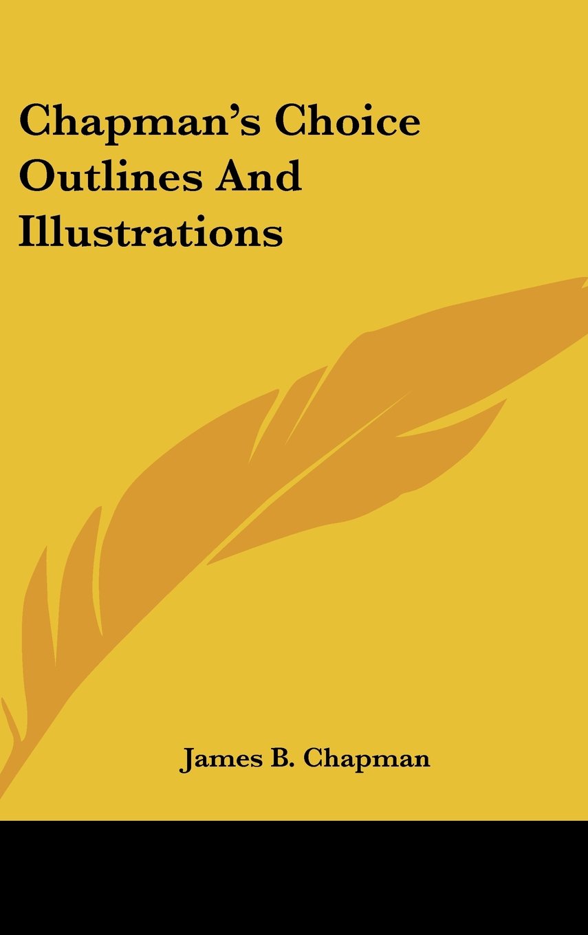 Chapman's Choice Outlines And Illustrations Books