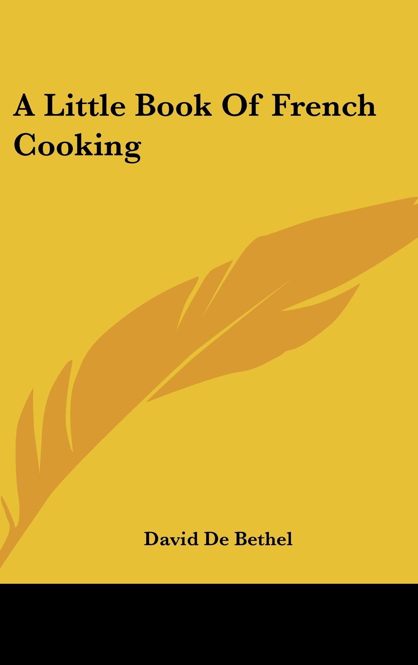 A Little Book Of French Cooking Books