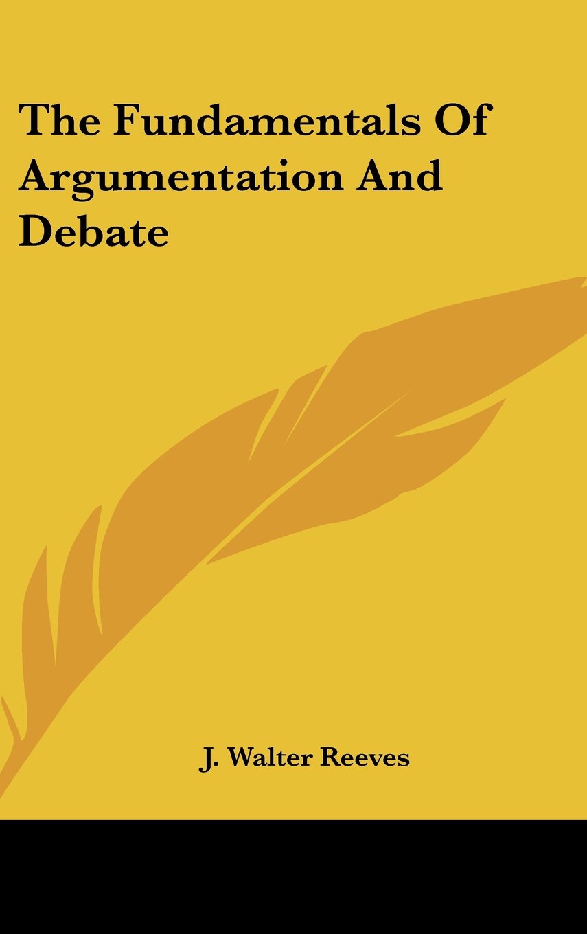 The Fundamentals Of Argumentation And Debate Lifestyle