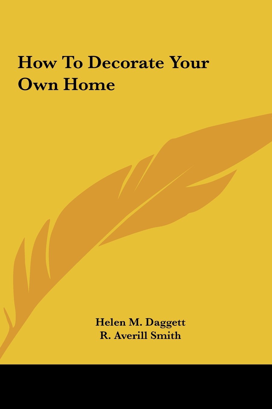 How To Decorate Your Own Home Books